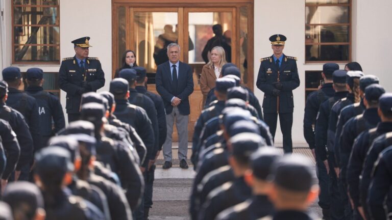La Policía de Mendoza sumó 149 nuevos efectivos para reforzar las tareas de prevención