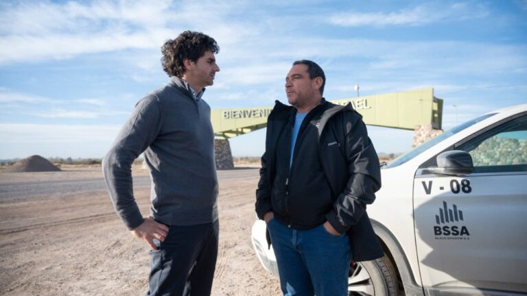 Natalio Mema supervisó las obras de reconstrucción de la Ruta Nacional 143: avanzan los trabajos entre Pareditas y San Rafael