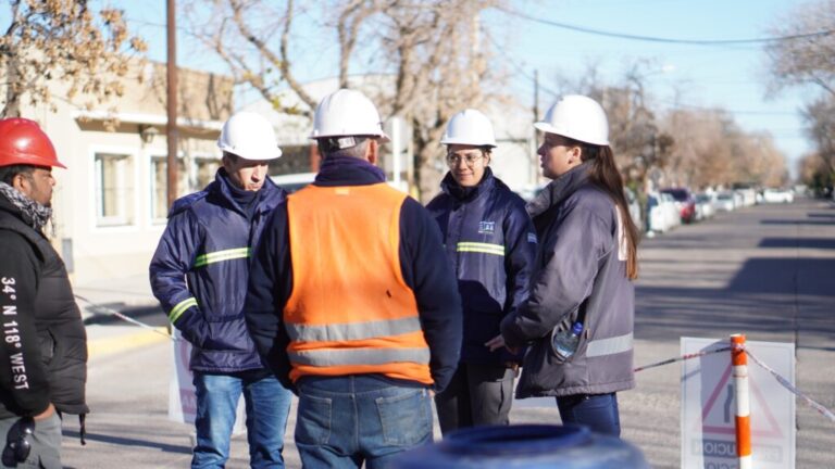 La transformación de la avenida Alvear Oeste de General Alvear ya está en marcha