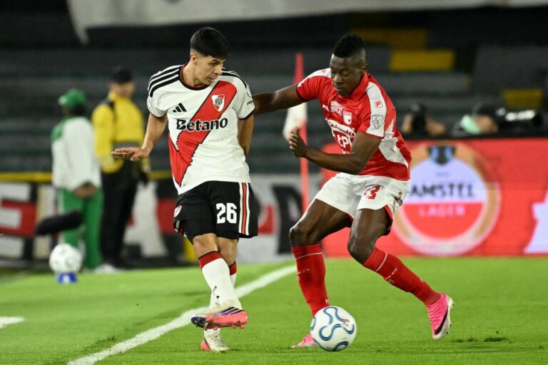 River empató 0-0 con Independiente Santa Fe y definirá la llave de Copa Sudamericana la próxima semana en el Monumental