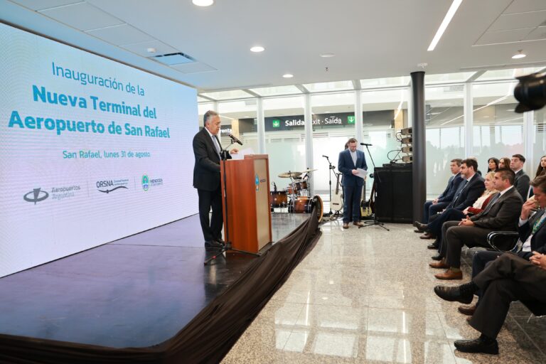La provincia de Mendoza fortalece la conectividad del Sur con una inversión US$20 millones en el Aeropuerto de San Rafael