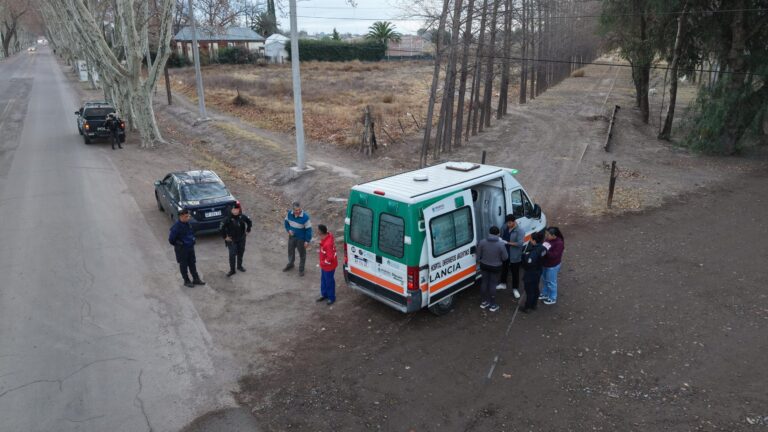 Los drones de la Policía de Mendoza permitieron localizar a una mujer que era buscada en General Alvear