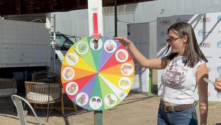 El Programa +365 llevó a la Fiesta de la Cerveza del Sur mendocino una experiencia para promover hábitos saludables