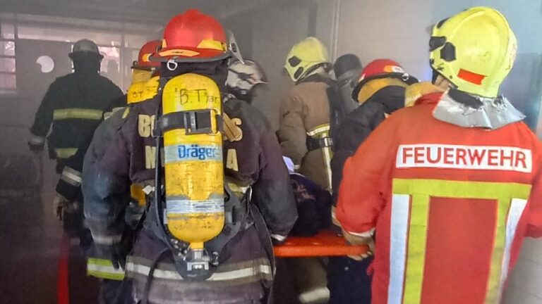 Bomberos de la Policía de Mendoza fortalece su capacitación con simulacros para mejorar la respuesta ante emergencias