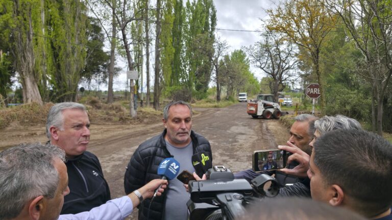 Vialidad Mendoza comenzó las tareas previas para asfaltar la calle El Moro